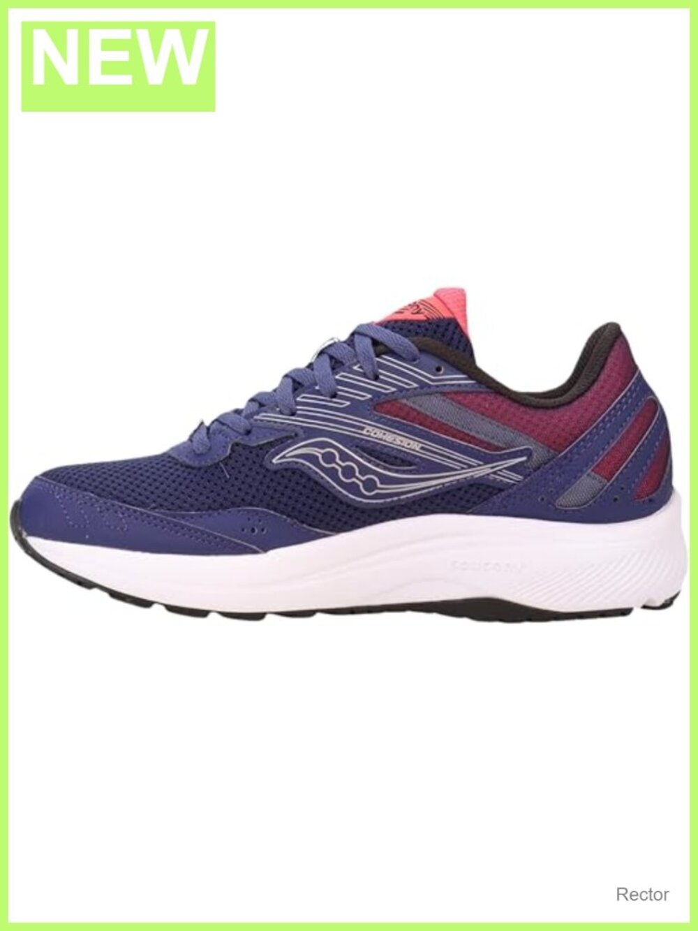 Saucony Cohesion 15 Women's Running Shoes, Lightweight Mesh, Lace-Up